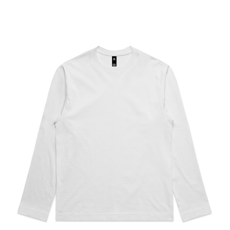 Box L/S Tee in White