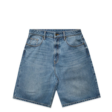 Denim Shorts 23" in Washed blue