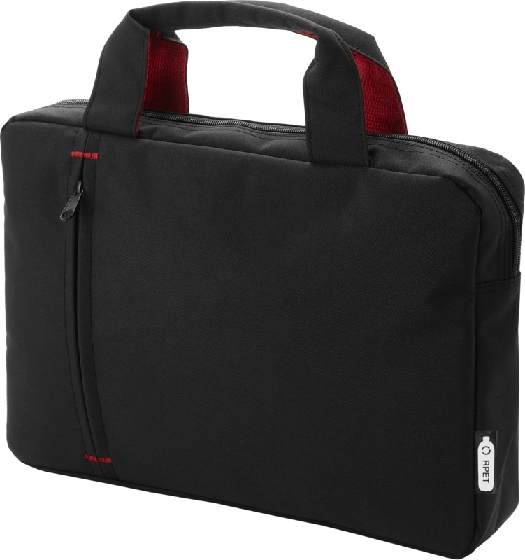 Detroit RPET conference bag 4L in Red / Black