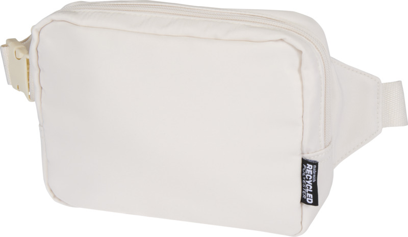 Trip Aware™ recycled travel crossbody bag 1L in Off white